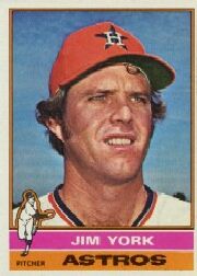 1976 Topps Baseball Cards      224     Jim York